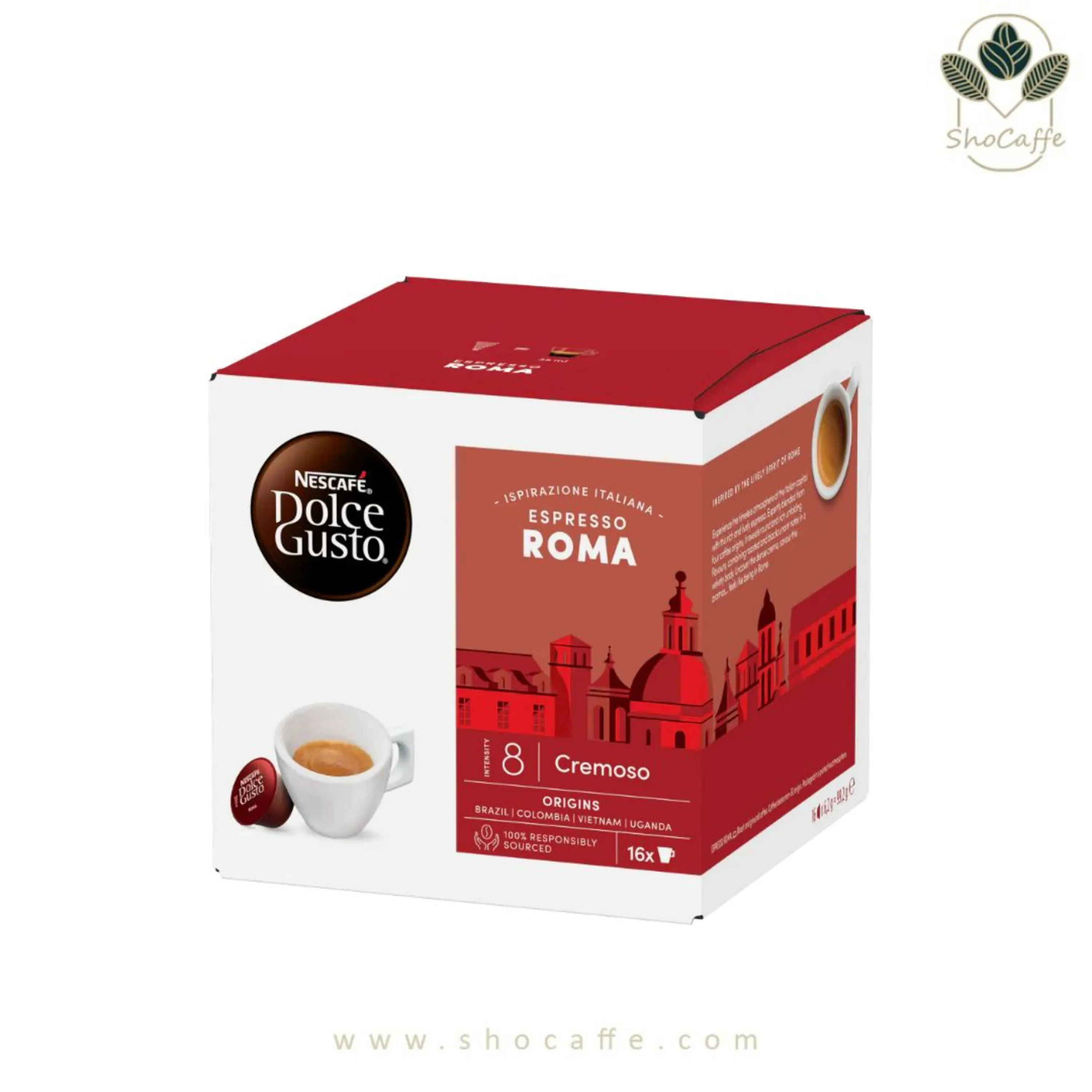 کپسول قهوه دولچه گوستو اسپرسو روما Espresso Roma کپسول قهوه دولچه گوستو اسپرسو روما Espresso Roma